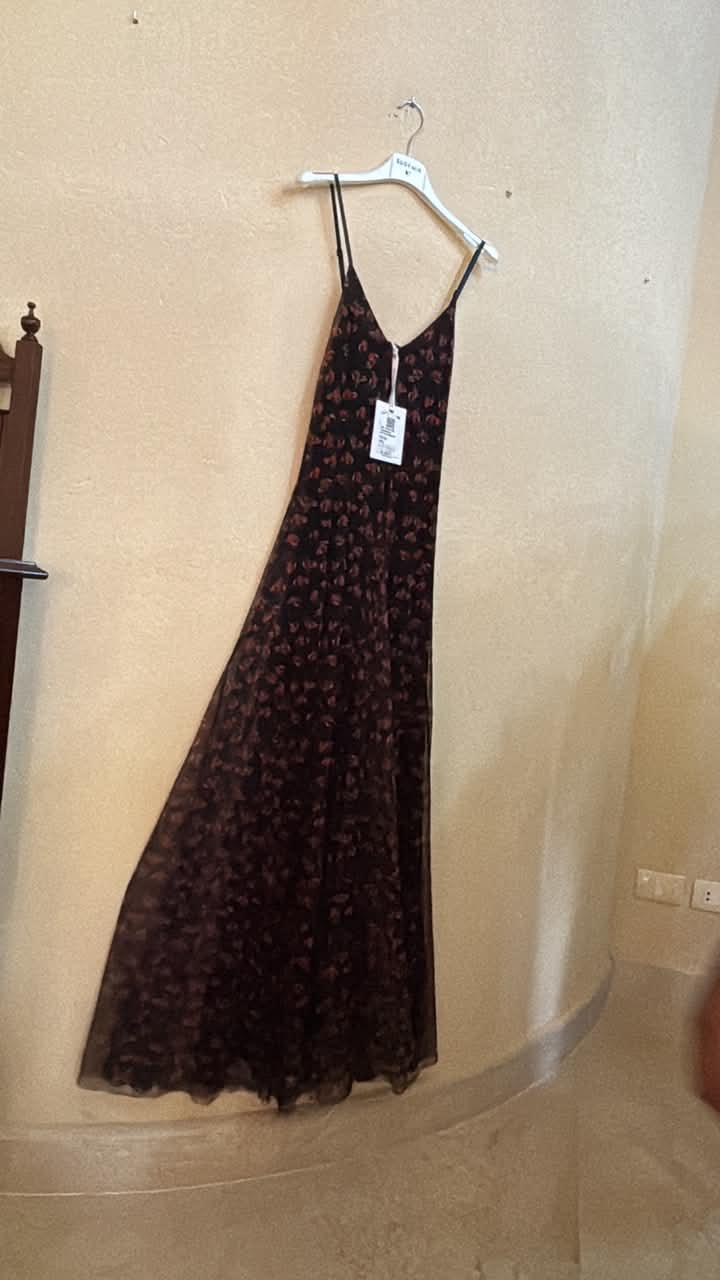 IT26-JUN-SH1094 Maxi Dress - Nero (A12057Z593-2)