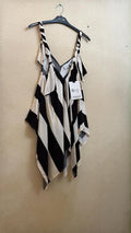 IT26-JUN-SH1217 Dress - Black & White (SV06)