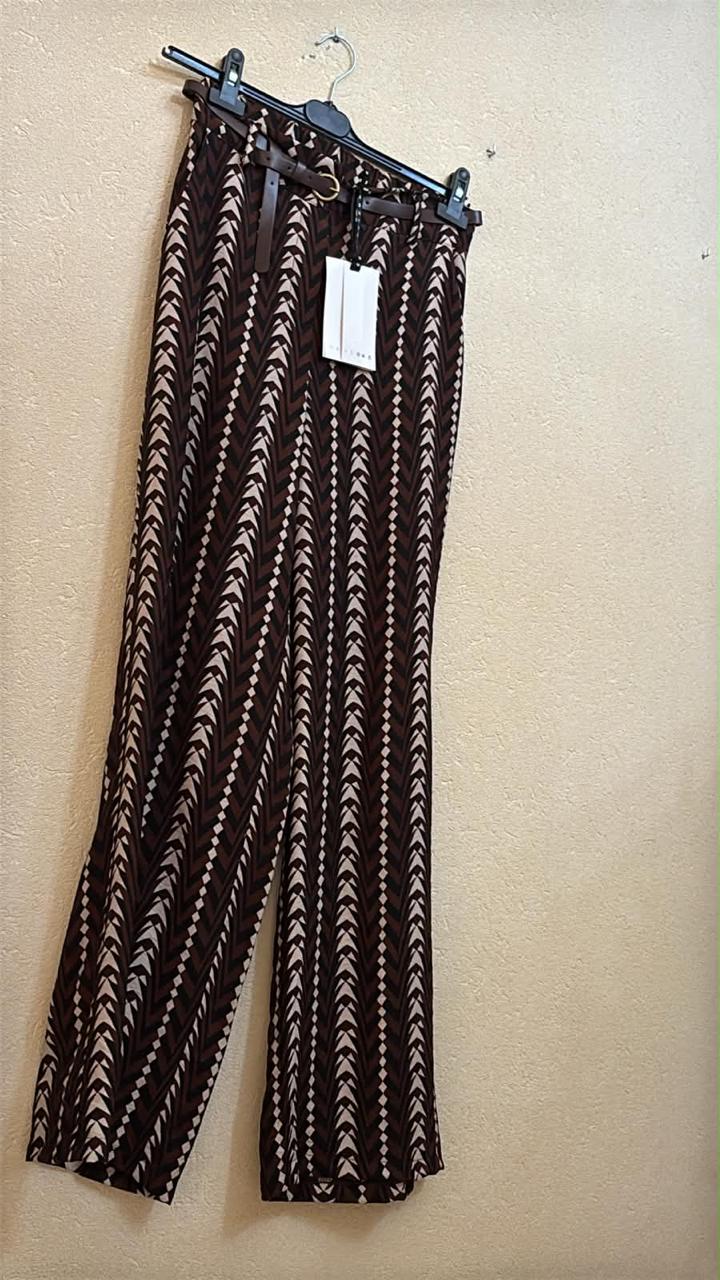 IT26-JUN-SH1219 Trousers - Black & White (SV08)