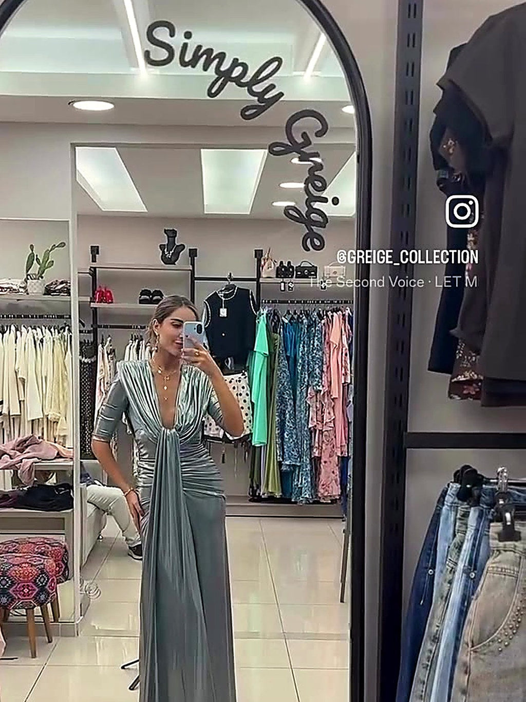 Babylon Dress · Disco Bleu
